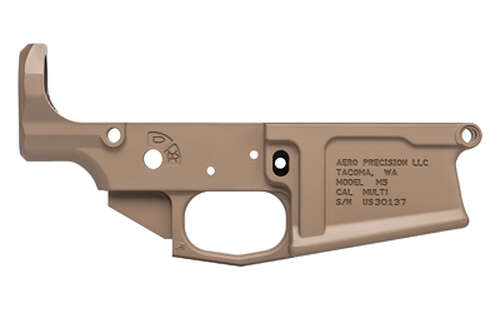 Parts Aero Precision M5 AERO M5 AR10 STRIPPED LWR FDE • Model: M5